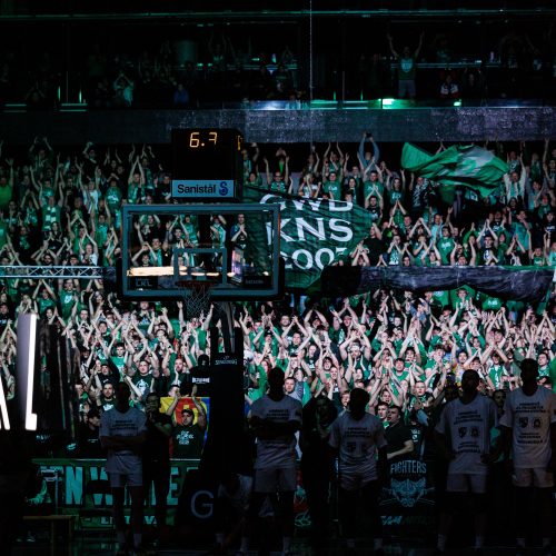 LKL rungtynės: Kauno „Žalgiris“ ir Vilniaus „Rytas“  © E. Ovčarenko / BNS nuotr.