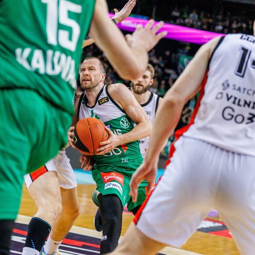 LKL rungtynės: Kauno „Žalgiris“ ir Vilniaus „Rytas“