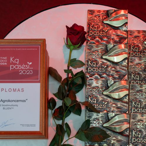 Apdovanoti parodos „Ką pasėsi… 2023“ laureatai  © Regimanto Zakšensko nuotr.
