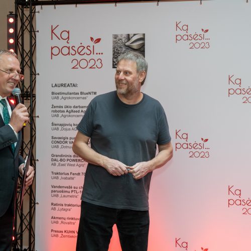 Apdovanoti parodos „Ką pasėsi… 2023“ laureatai  © Regimanto Zakšensko nuotr.