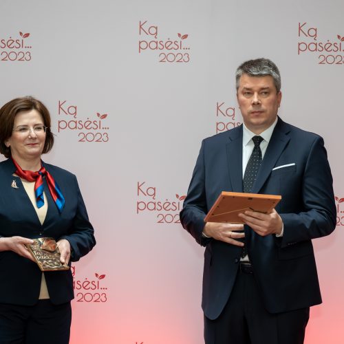 Apdovanoti parodos „Ką pasėsi… 2023“ laureatai  © Regimanto Zakšensko nuotr.