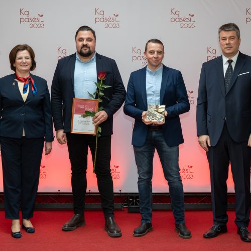 Apdovanoti parodos „Ką pasėsi… 2023“ laureatai  © Regimanto Zakšensko nuotr.