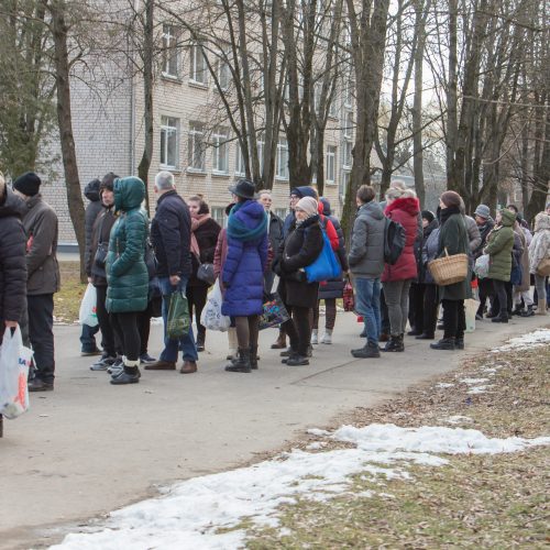 Kaune nemokamai dalijamas pienas  © Regimanto Zakšensko nuotr.