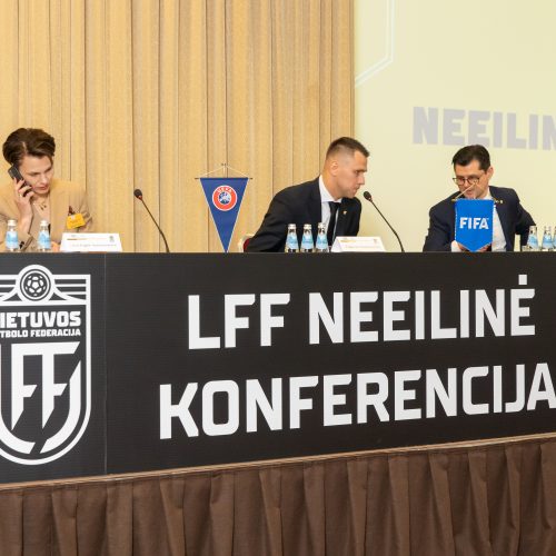 Išrinktas LFF prezidentas  © Regimanto Zakšensko nuotr.