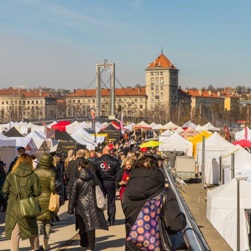 Įsisiūbuoja Kauno „Kaziuko mugė 2023“  © Regimanto Zakšensko nuotr.