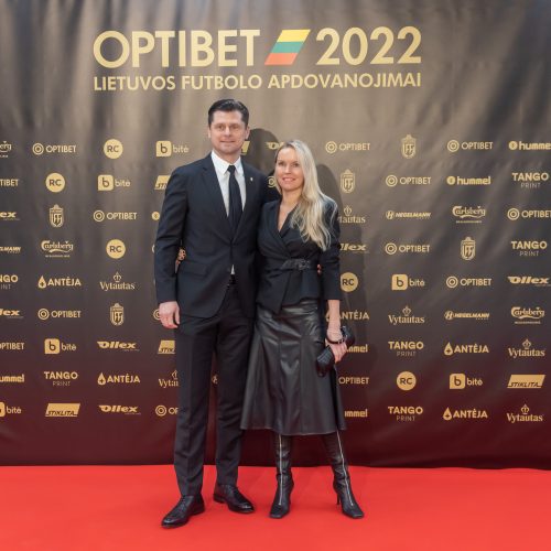 Lietuvos futbolo geriausiųjų apdovanojimai  © Regimanto Zakšensko nuotr.