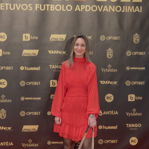 Lietuvos futbolo geriausiųjų apdovanojimai  © Regimanto Zakšensko nuotr.