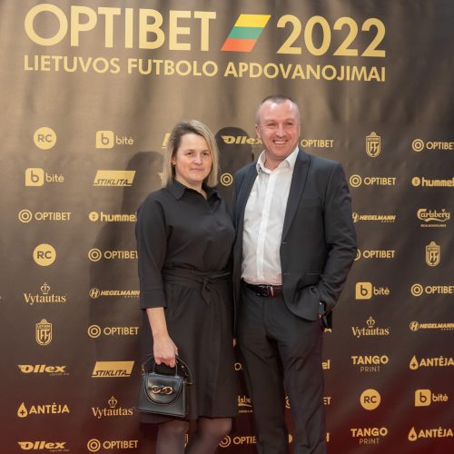 Lietuvos futbolo geriausiųjų apdovanojimai  © Regimanto Zakšensko nuotr.