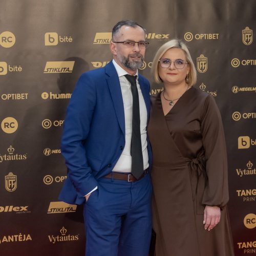 Lietuvos futbolo geriausiųjų apdovanojimai  © Regimanto Zakšensko nuotr.
