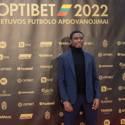 Lietuvos futbolo geriausiųjų apdovanojimai  © Regimanto Zakšensko nuotr.