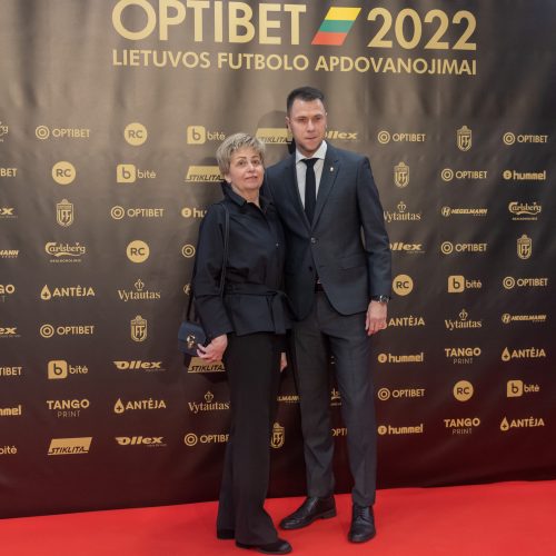 Lietuvos futbolo geriausiųjų apdovanojimai  © Regimanto Zakšensko nuotr.