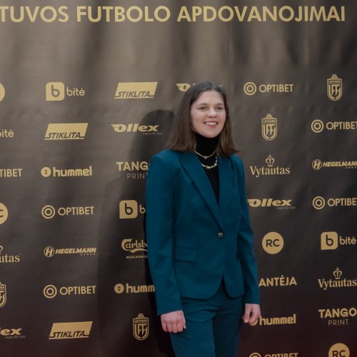 Lietuvos futbolo geriausiųjų apdovanojimai  © Regimanto Zakšensko nuotr.
