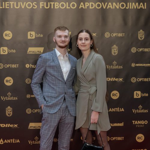 Lietuvos futbolo geriausiųjų apdovanojimai  © Regimanto Zakšensko nuotr.