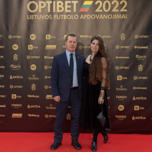 Lietuvos futbolo geriausiųjų apdovanojimai  © Regimanto Zakšensko nuotr.