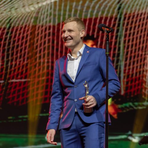 Lietuvos futbolo geriausiųjų apdovanojimai  © Regimanto Zakšensko nuotr.