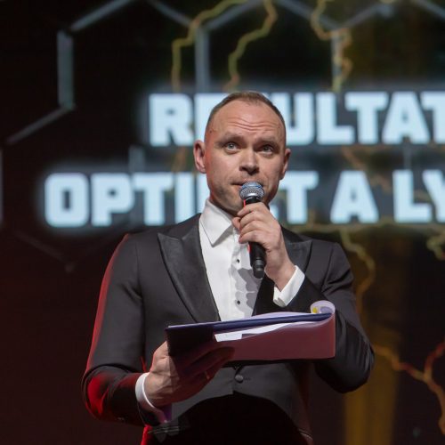 Lietuvos futbolo geriausiųjų apdovanojimai  © Regimanto Zakšensko nuotr.