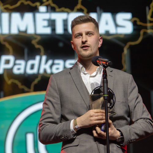 Lietuvos futbolo geriausiųjų apdovanojimai  © Regimanto Zakšensko nuotr.