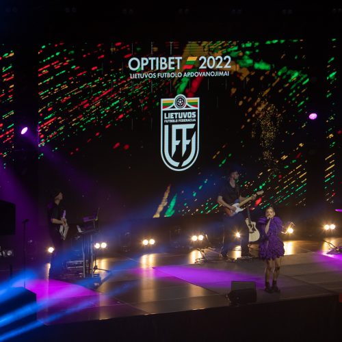 Lietuvos futbolo geriausiųjų apdovanojimai  © Regimanto Zakšensko nuotr.