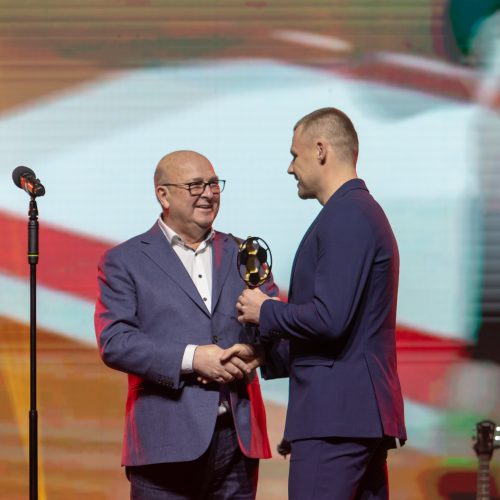 Lietuvos futbolo geriausiųjų apdovanojimai  © Regimanto Zakšensko nuotr.