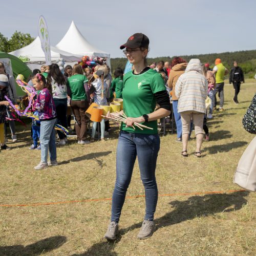 Aitvarų festivalis Zapyškyje <span style=color:red;>(2023)</span>  © Simono Baltušio nuotr.