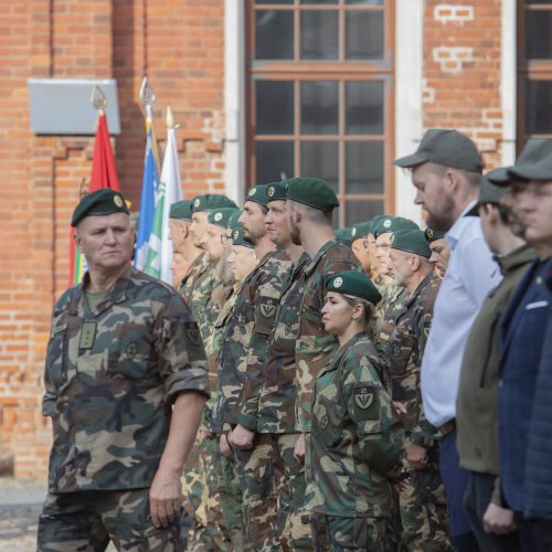 Šaulių pratybos Kauno rajone  © Simono Baltušio,  A. Valauskienės, V. Raupelio nuotr.