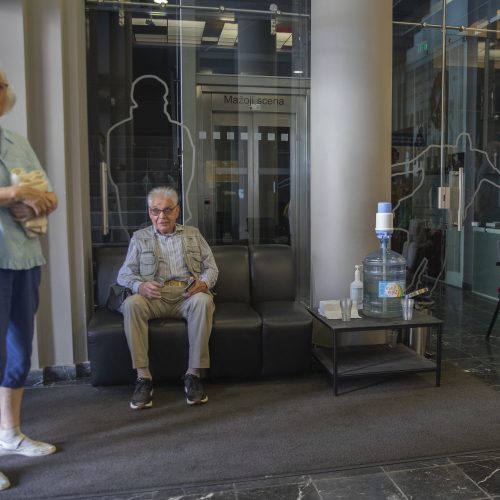 Pasaulinė aortos diena Kauno dramos teatre  © Simono Baltušio nuotr.