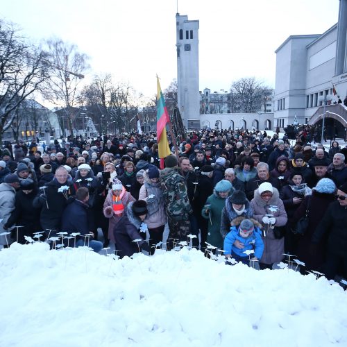 Laisvės gynėjų dienos renginiai Kaune  © Aliaus Koroliovo nuotr.