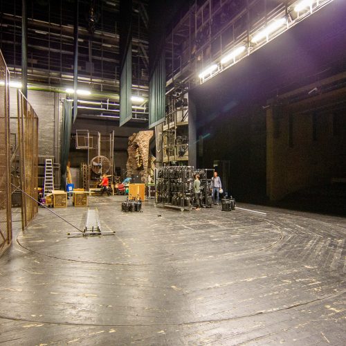 Prasideda Nacionalinio dramos teatro rekonstrukcija  © I. Gelūno / BFL nuotr.