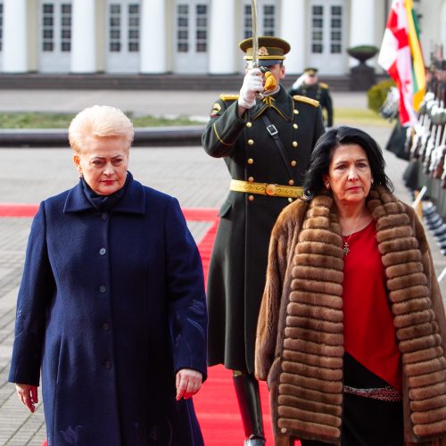 Į Lietuvą atvyko Gruzijos prezidentė  © Irmanto Gelūno / Fotobanko nuotr.