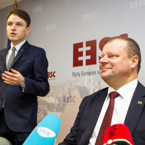 S. Skvernelis pristatė užsienio politikos strategiją  © P. Peleckio / Fotobanko nuotr.