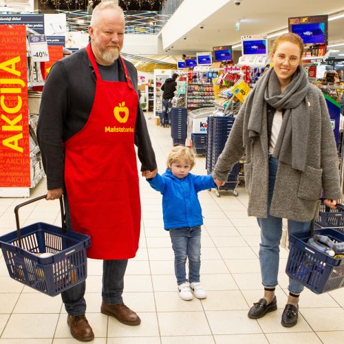 Prasidėjo „Maisto banko“ akcija  © P. Peleckio / Fotobanko nuotr.