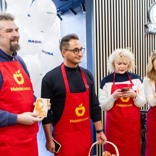 Prasidėjo „Maisto banko“ akcija  © P. Peleckio / Fotobanko nuotr.