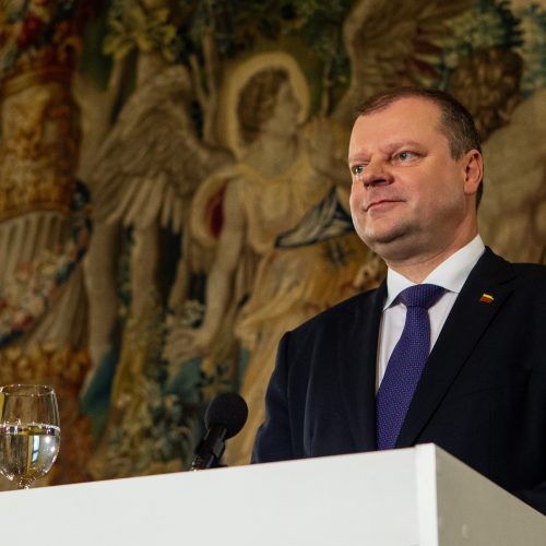 Kandidatų į prezidentus spaudos konferencijos  © P. Peleckio / Fotobanko nuotr.