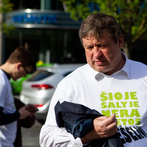 Akcija „Šioje šalyje nėra vietos šešėliui“  © P. Peleckio / Fotobanko nuotr.