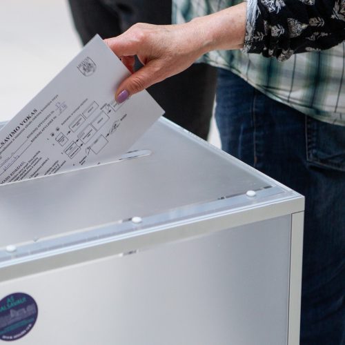 Prasidėjo išankstinis balsavimas savivaldybėse  © P. Peleckio / Fotobanko nuotr.