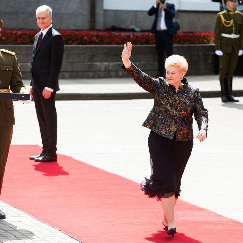 Prezidento rūmų perdavimo ceremonija  © R. Dačkaus / Prezidentūros nuotr.