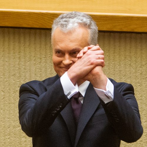 G. Nausėdos priesaikos ceremonija Seime  © G. Skaraitienės, I. Gelūno / Fotobanko nuotr.