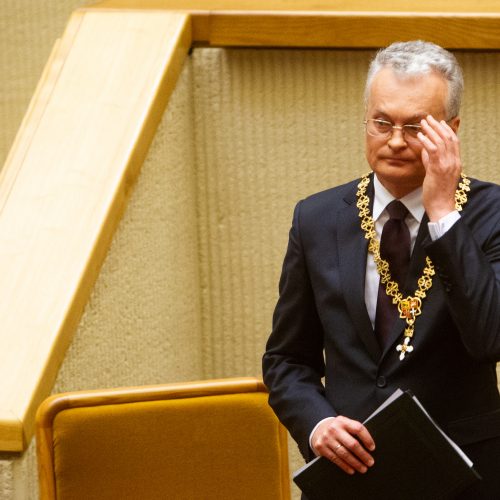 G. Nausėdos priesaikos ceremonija Seime  © G. Skaraitienės, I. Gelūno / Fotobanko nuotr.