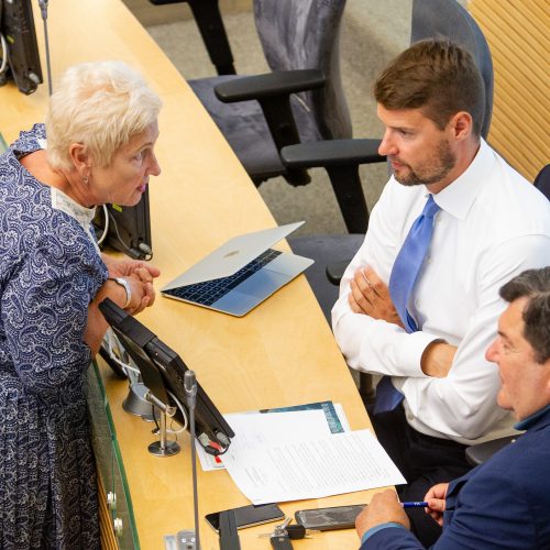 Seimas susirinko į neeilinę sesiją  © P. Peleckio / Fotobanko nuotr.