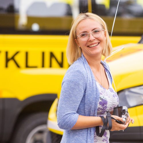 Nauji autobusiukai perduoti mokykloms  © I. Gelūno / Fotobanko nuotr.