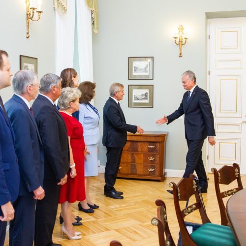 Prezidentas susitiko su Seimo valdyba  © I. Gelūno / Fotobanko nuotr.
