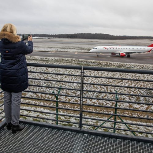 Atidaryta lėktuvų stebėjimo aikštelė  © I. Gelūno / Fotobanko nuotr.