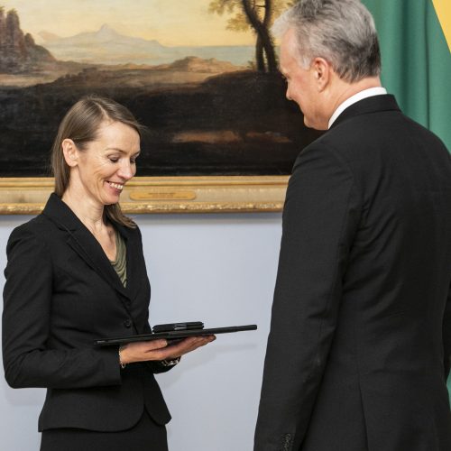 Aktorei V. Kuodytei įteikta Nacionalinė premija  © P. Peleckio / Fotobanko nuotr.