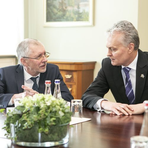Prezidentas susitiko su G. Kirkilu  © P. Peleckio / Fotobanko nuotr.