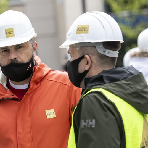 Kultūros bendruomenės protestas „Kultūros statybos“  © P. Peleckio / Fotobanko nuotr.