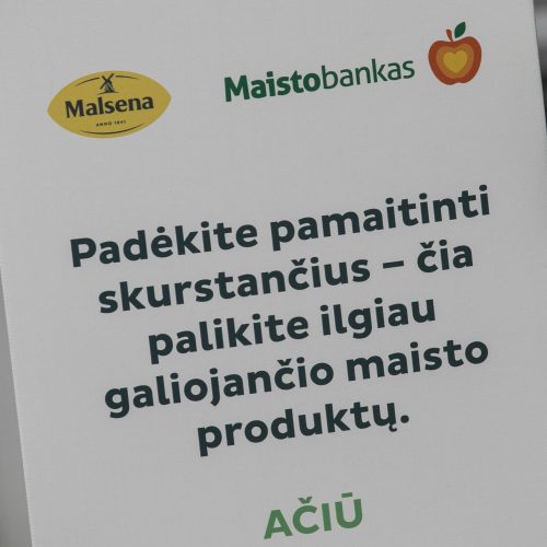 Prasidėjo „Maisto banko“ socialinė akcija  © P. Peleckio / Fotobanko nuotr.