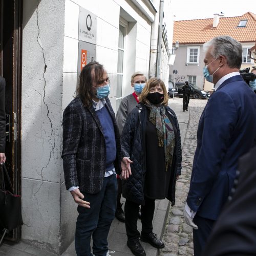 Prezidentas susitiko su kultūros bendruomenės atstovais  © P. Peleckio / Fotobanko nuotr.