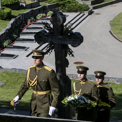 Minimos A. Brazausko dešimtosios mirties metinės  © P. Peleckio / Fotobanko nuotr.