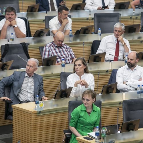 Sušauktas nenumatytas Seimo posėdis  © P. Peleckio / Fotobanko nuotr.