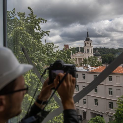 Nacionalinio dramos teatro rekonstrukcija  © I. Gelūno / Fotobanko nuotr.